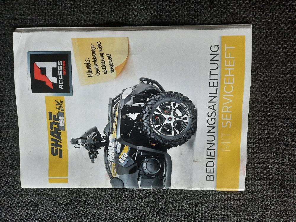 Motorrad verkaufen Access Motor Access Shade Sport 850 LV Ankauf